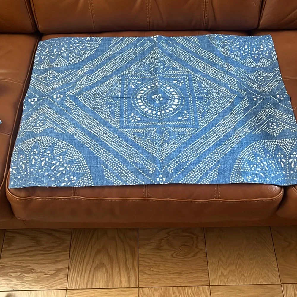 Blue Patterned Cotton Sheet Set - Ralph Lauren